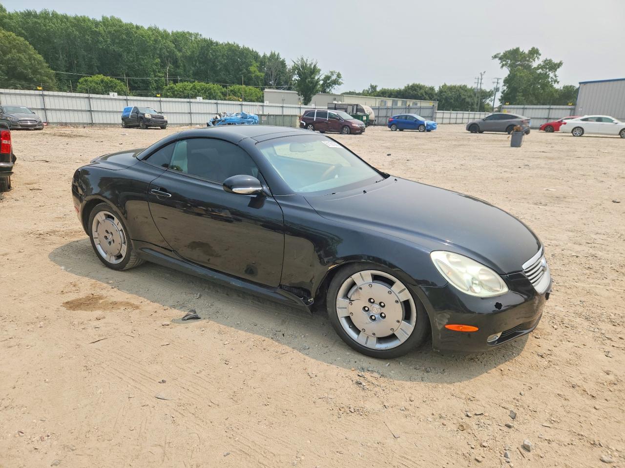 2002 Lexus Sc 430 Black vin: JTHFN48Y820006787