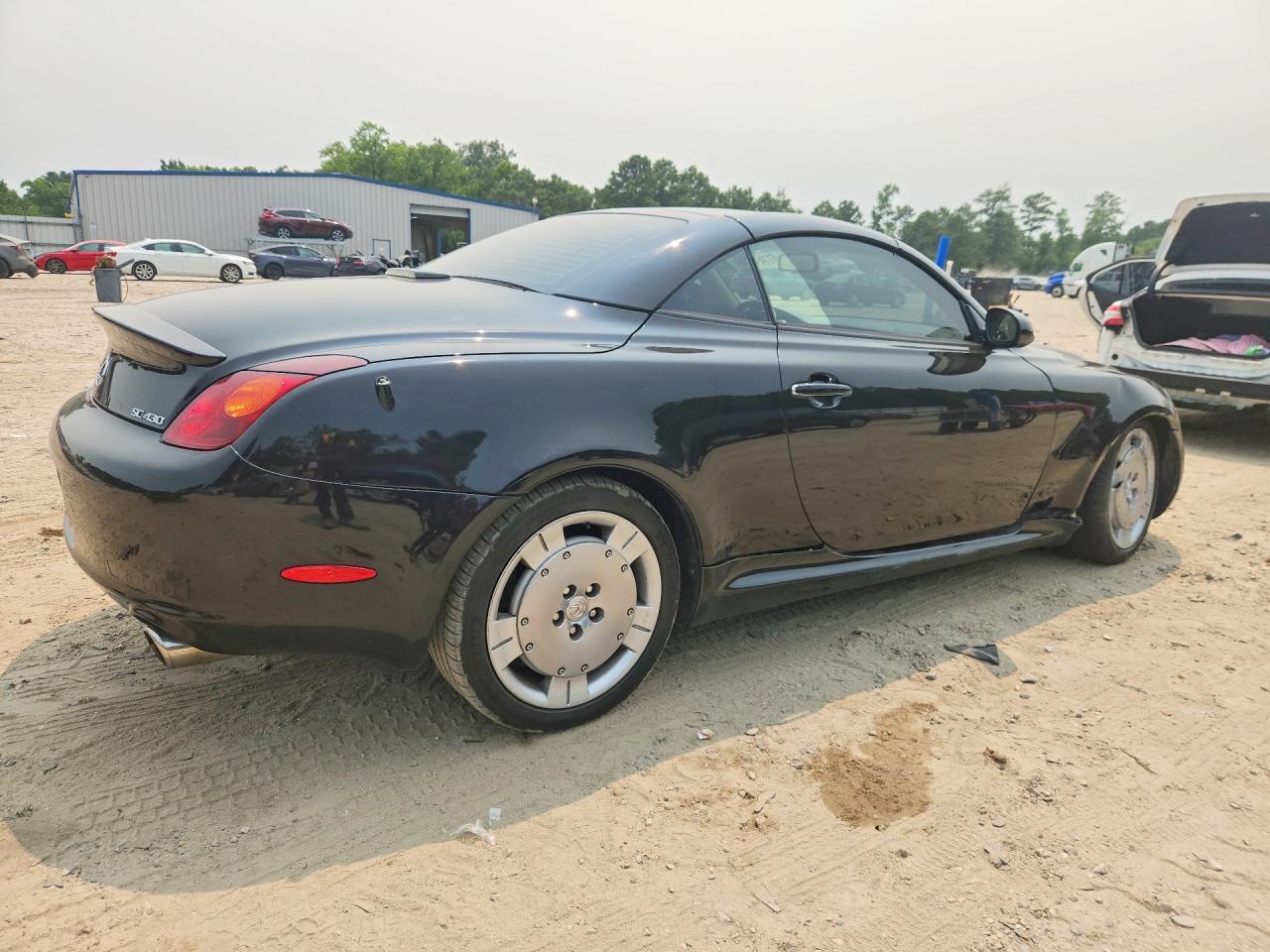 2002 Lexus Sc 430 Black vin: JTHFN48Y820006787