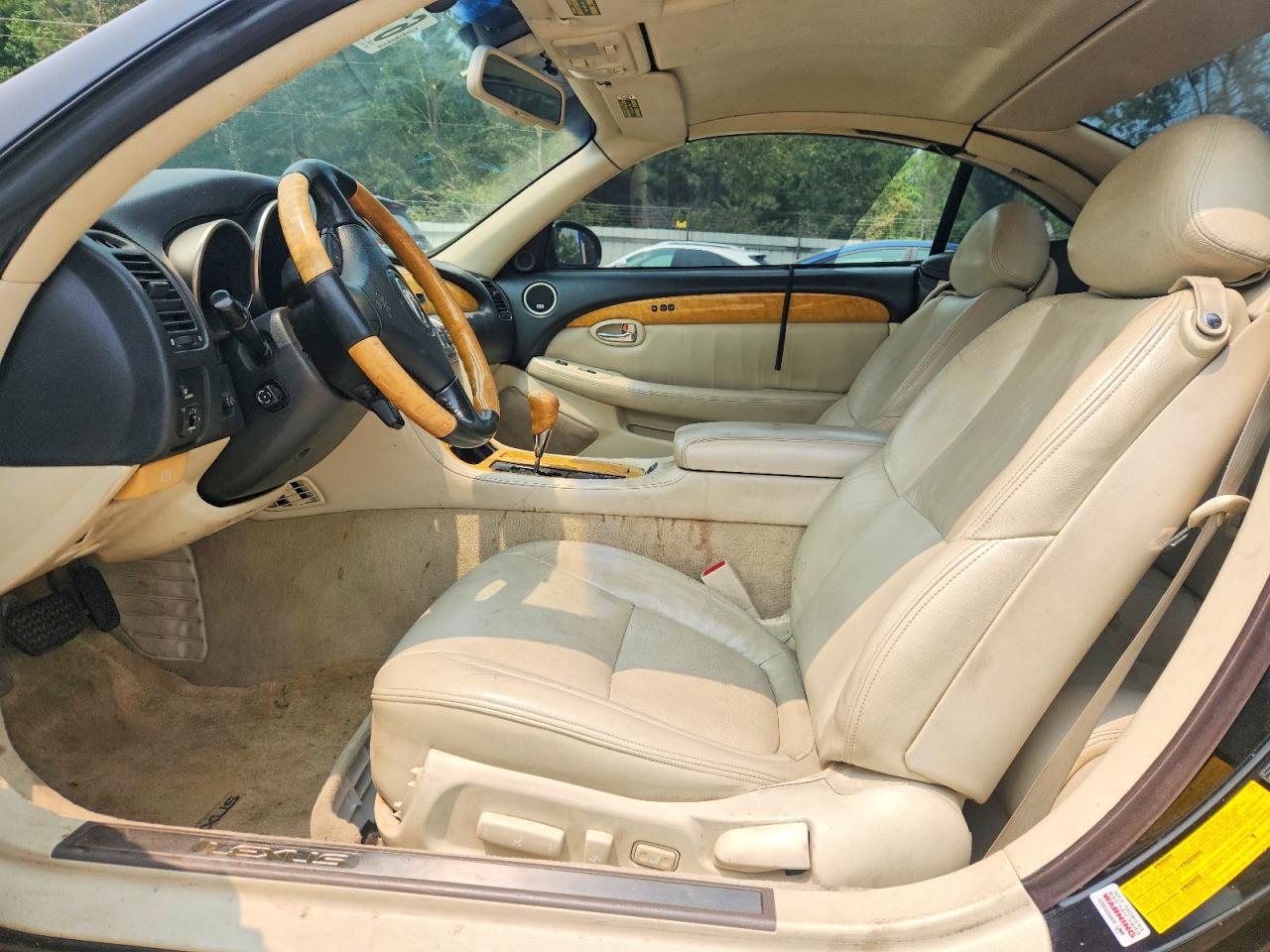 2002 Lexus Sc 430 Black vin: JTHFN48Y820006787
