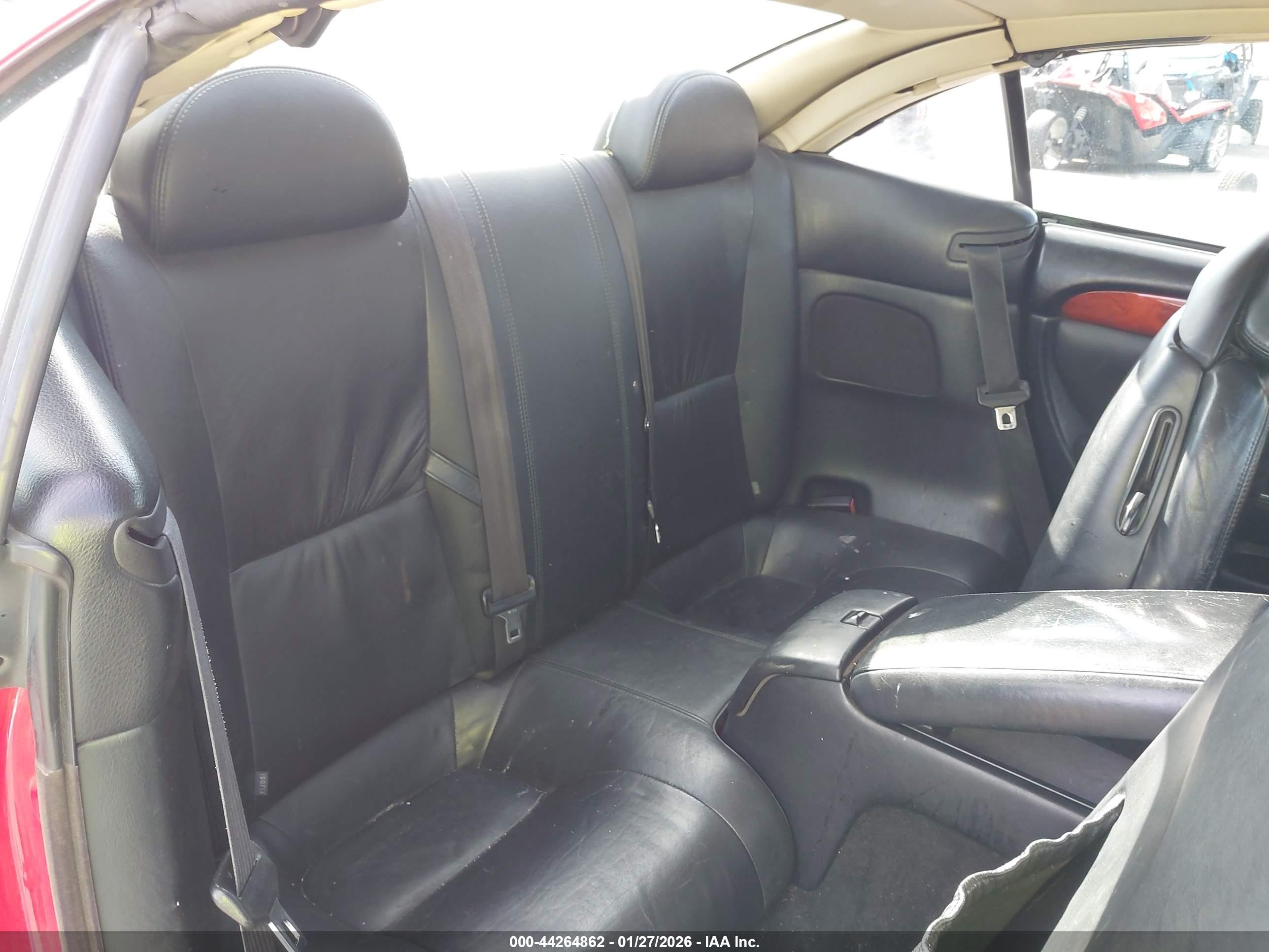 2002 Lexus Sc 430   Red vin: JTHFN48Y820007129