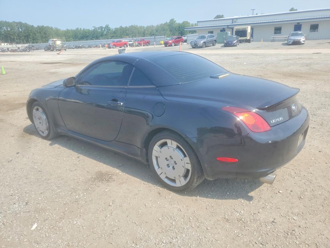 2002 Lexus Sc 430 Black vin: JTHFN48Y820007454