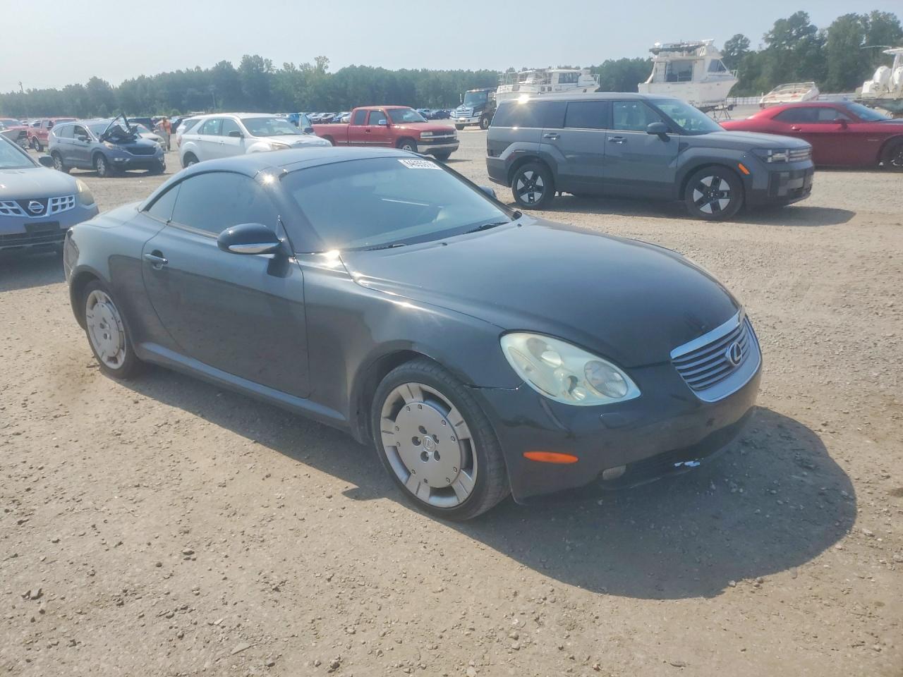 2002 Lexus Sc 430 Black vin: JTHFN48Y820007454