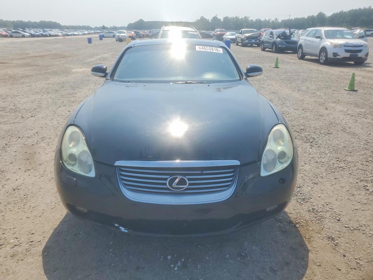2002 Lexus Sc 430 Black vin: JTHFN48Y820007454
