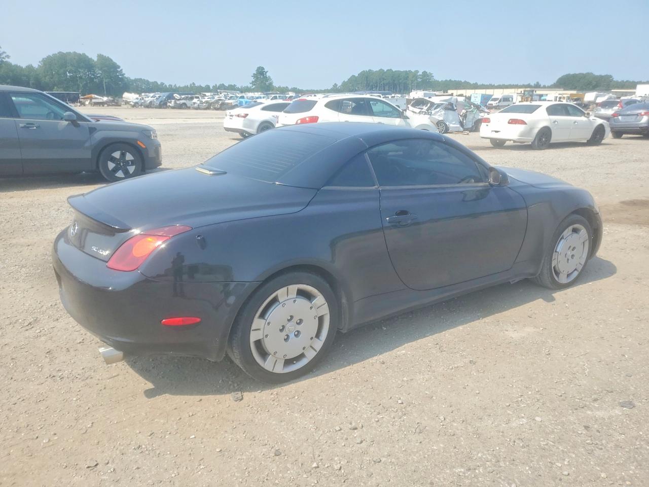 2002 Lexus Sc 430 Black vin: JTHFN48Y820007454