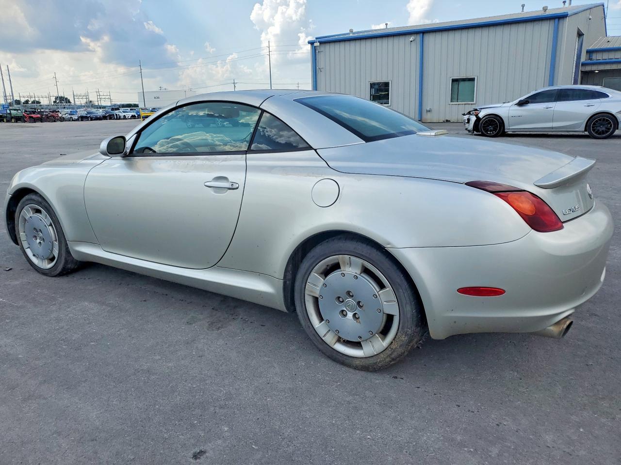 2002 Lexus Sc 430 Silver vin: JTHFN48Y820012797