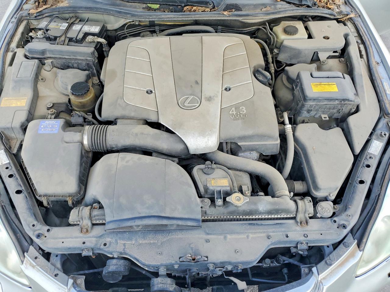 2002 Lexus Sc 430 Silver vin: JTHFN48Y820012797