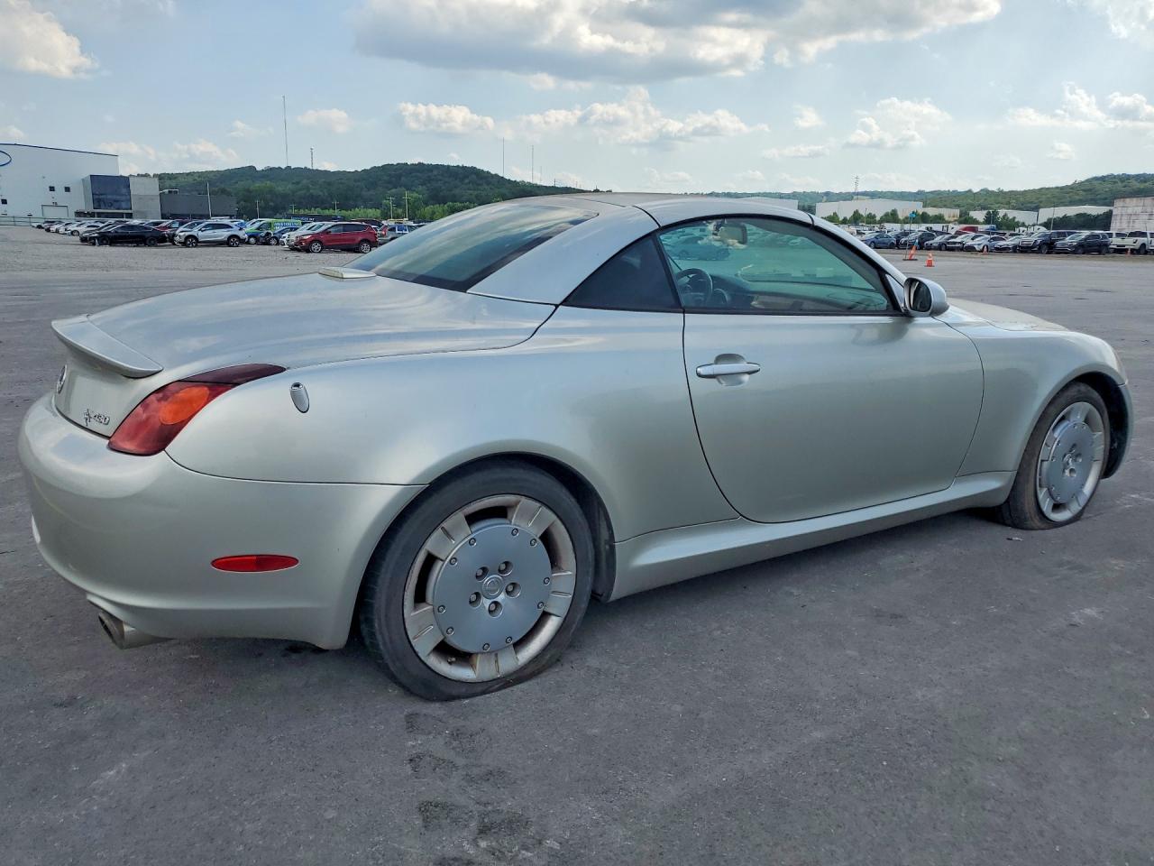 2002 Lexus Sc 430 Silver vin: JTHFN48Y820012797
