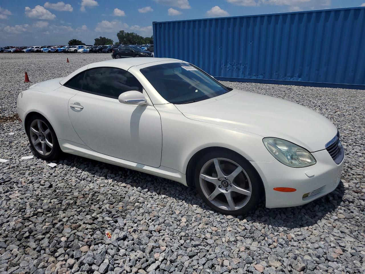 2002 Lexus Sc 430 White vin: JTHFN48Y820025436