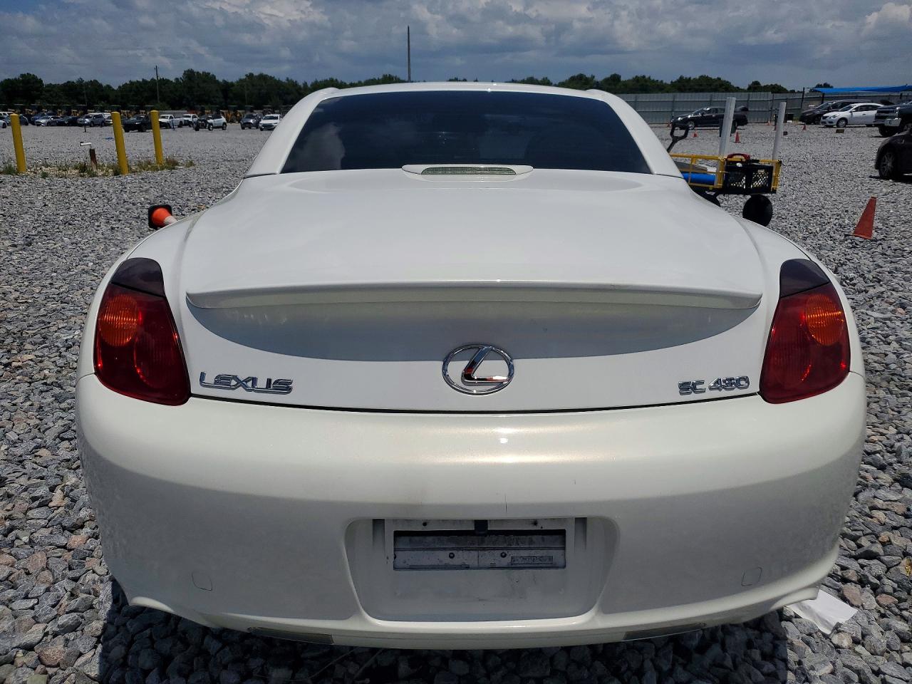 2002 Lexus Sc 430 White vin: JTHFN48Y820025436