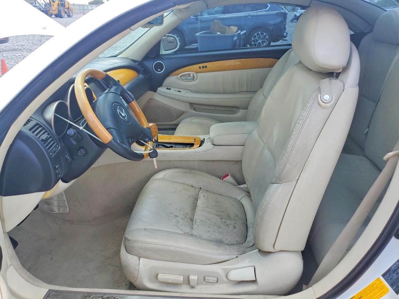 2002 Lexus Sc 430 White vin: JTHFN48Y820025436