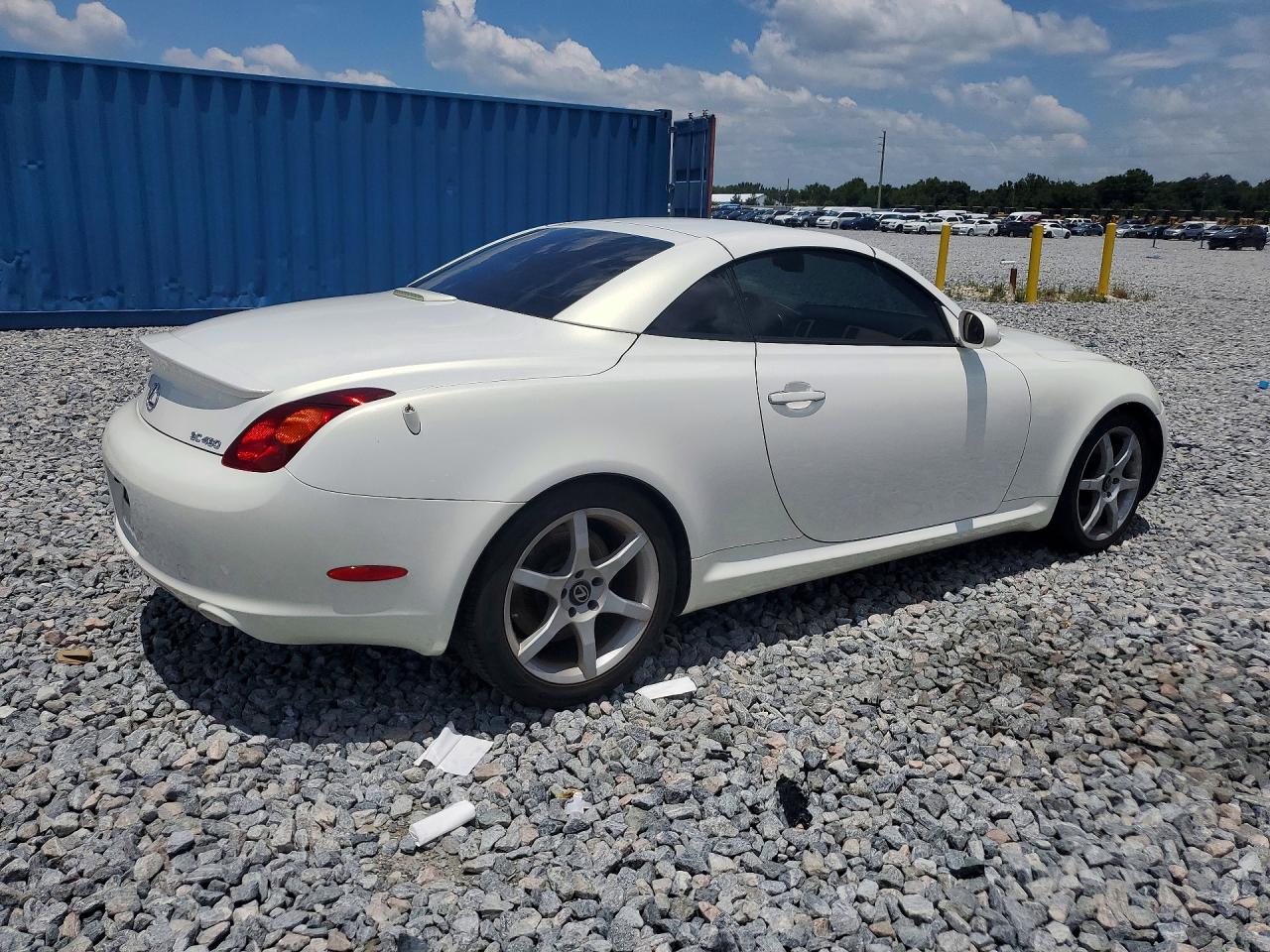 2002 Lexus Sc 430 White vin: JTHFN48Y820025436