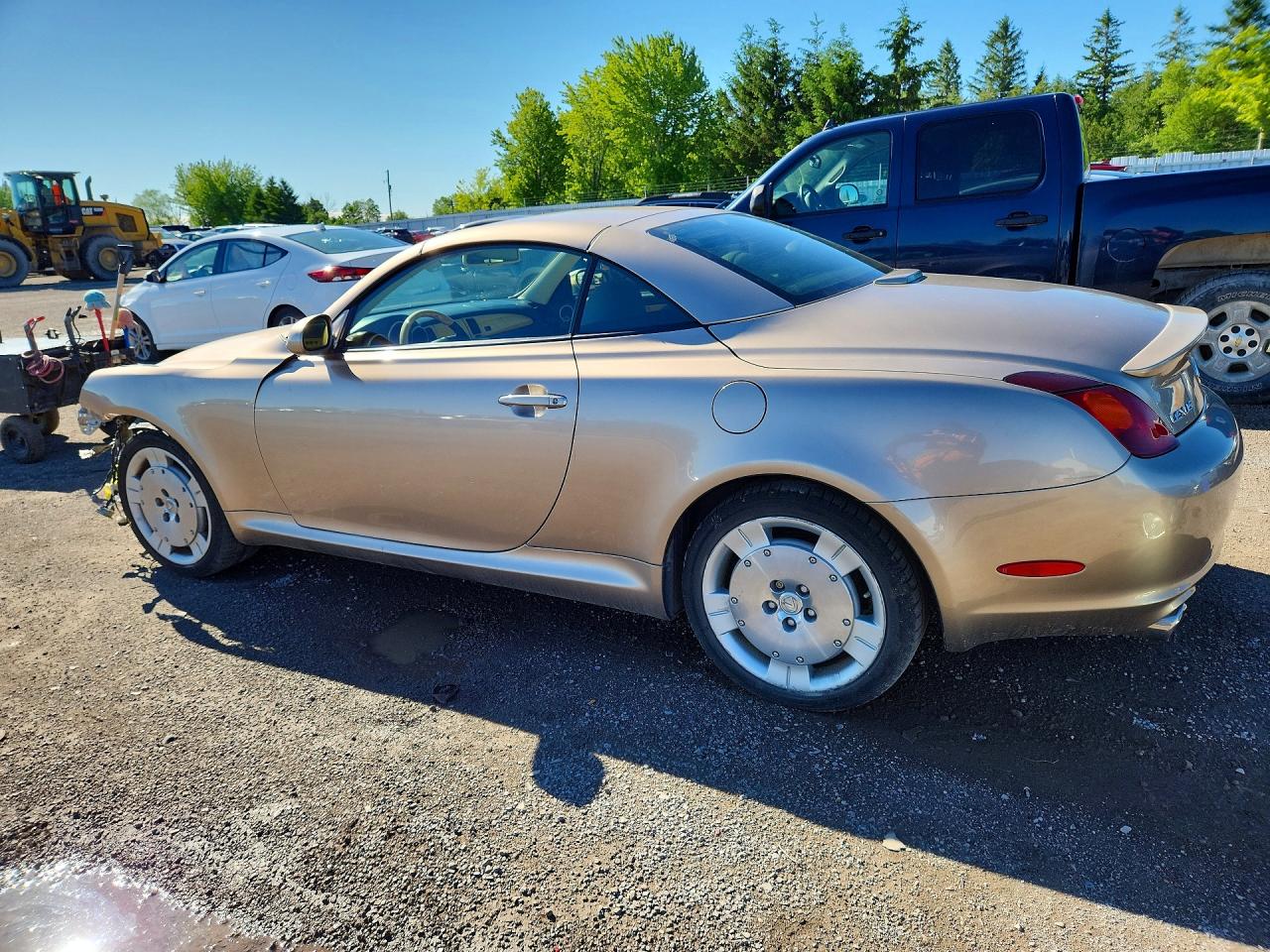 2003 Lexus Sc 430 Gold vin: JTHFN48Y830036096