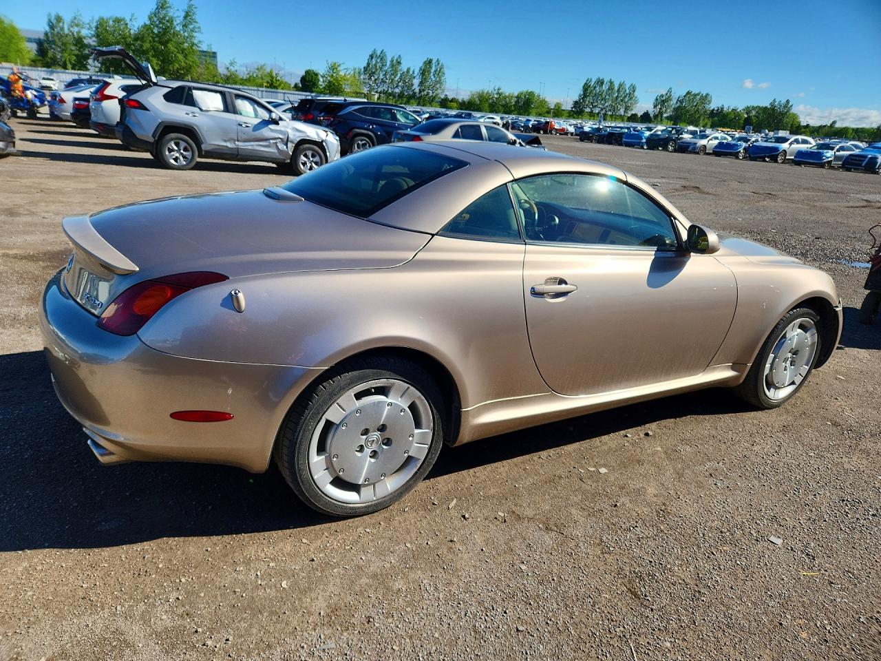 2003 Lexus Sc 430 Gold vin: JTHFN48Y830036096