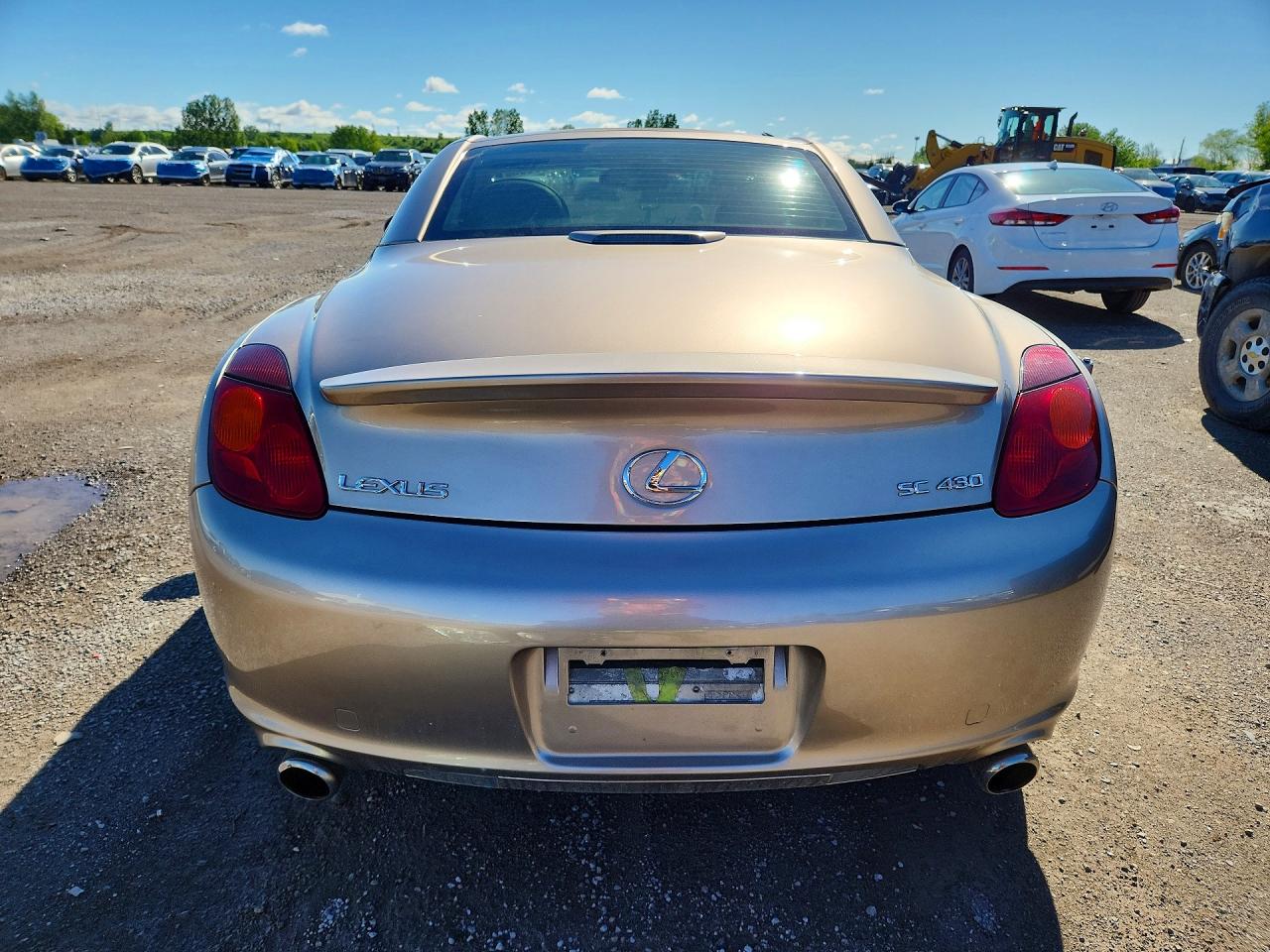 2003 Lexus Sc 430 Gold vin: JTHFN48Y830036096