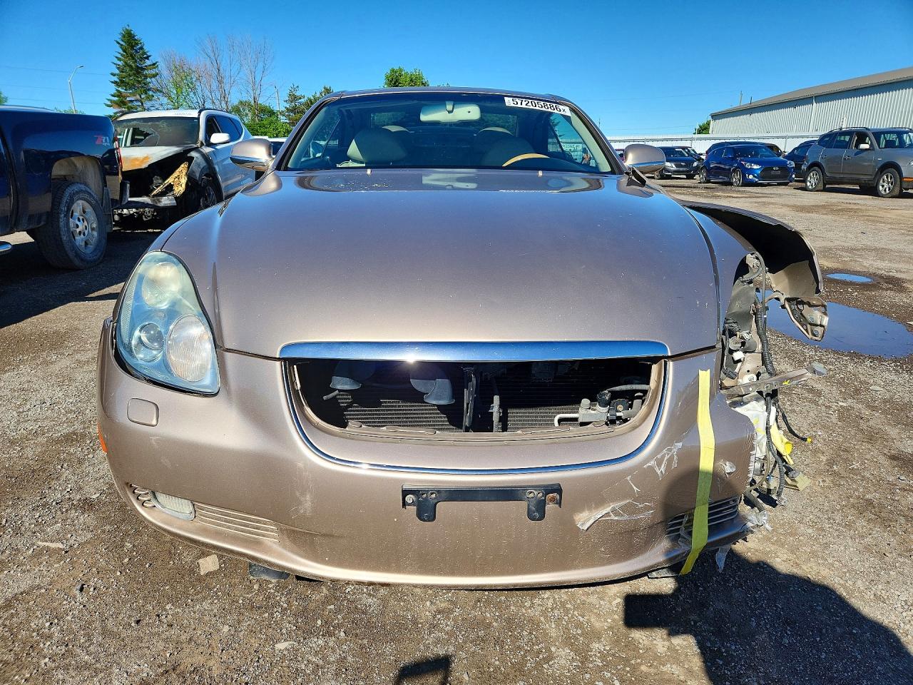 2003 Lexus Sc 430 Gold vin: JTHFN48Y830036096