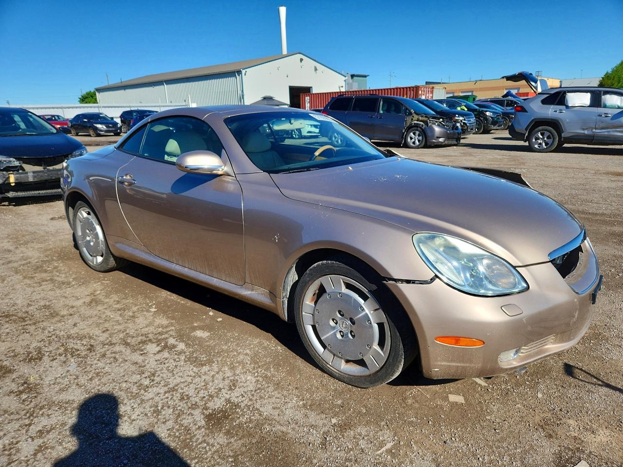 2003 Lexus Sc 430 Gold vin: JTHFN48Y830036096