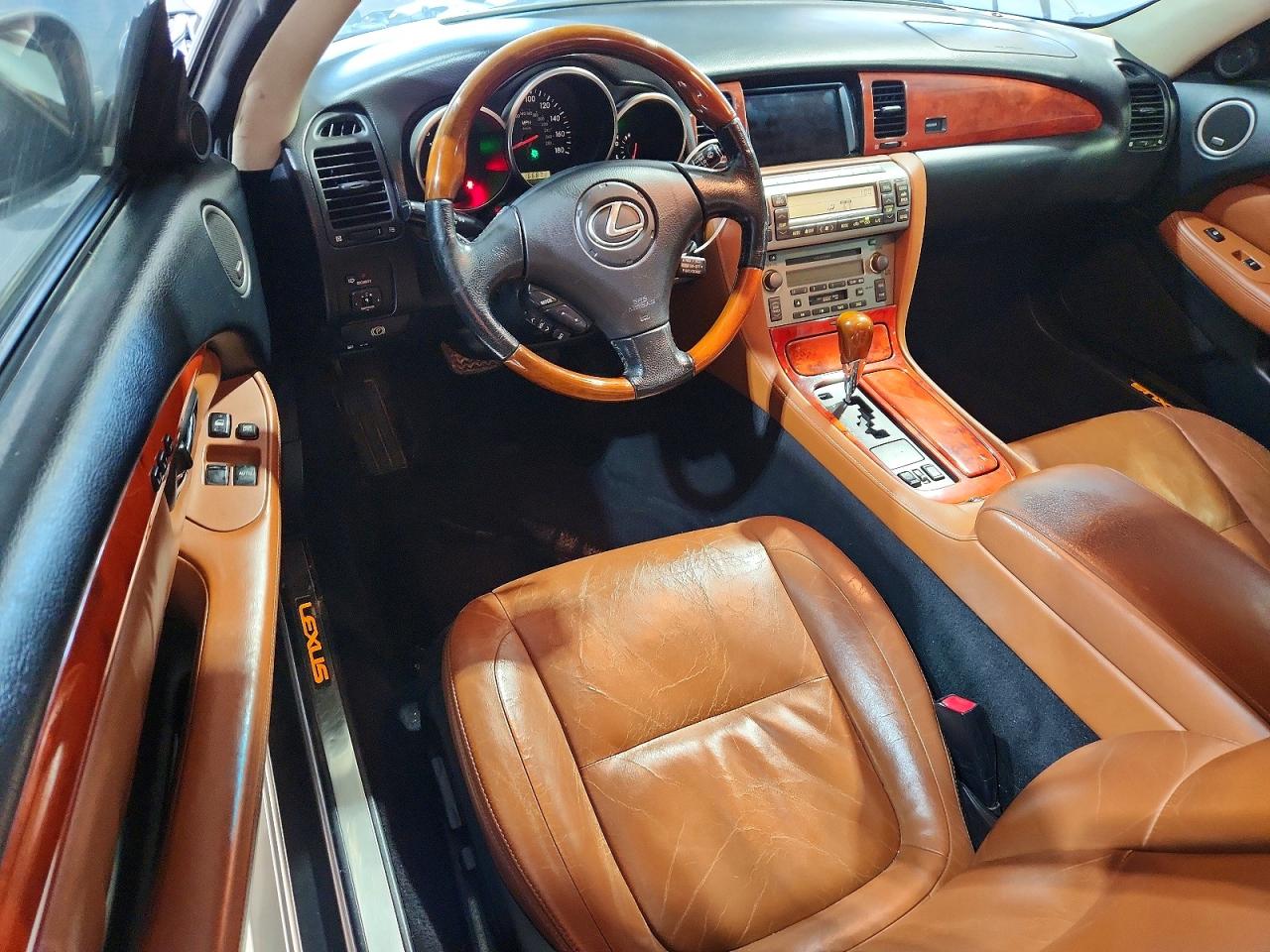 2004 Lexus Sc 430 Base Silver vin: JTHFN48Y840050372