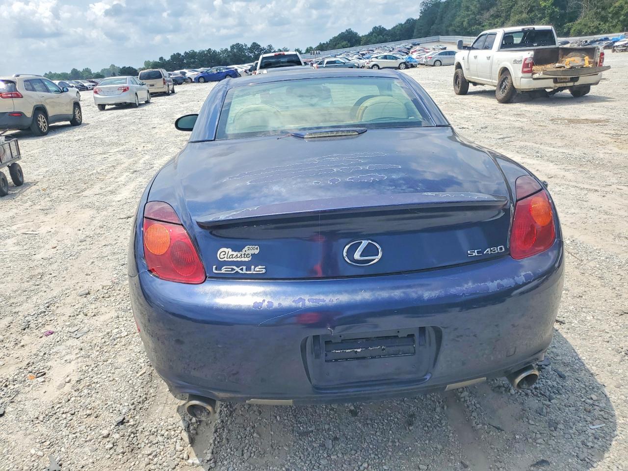 2004 Lexus Sc 430 Blue vin: JTHFN48Y840057144