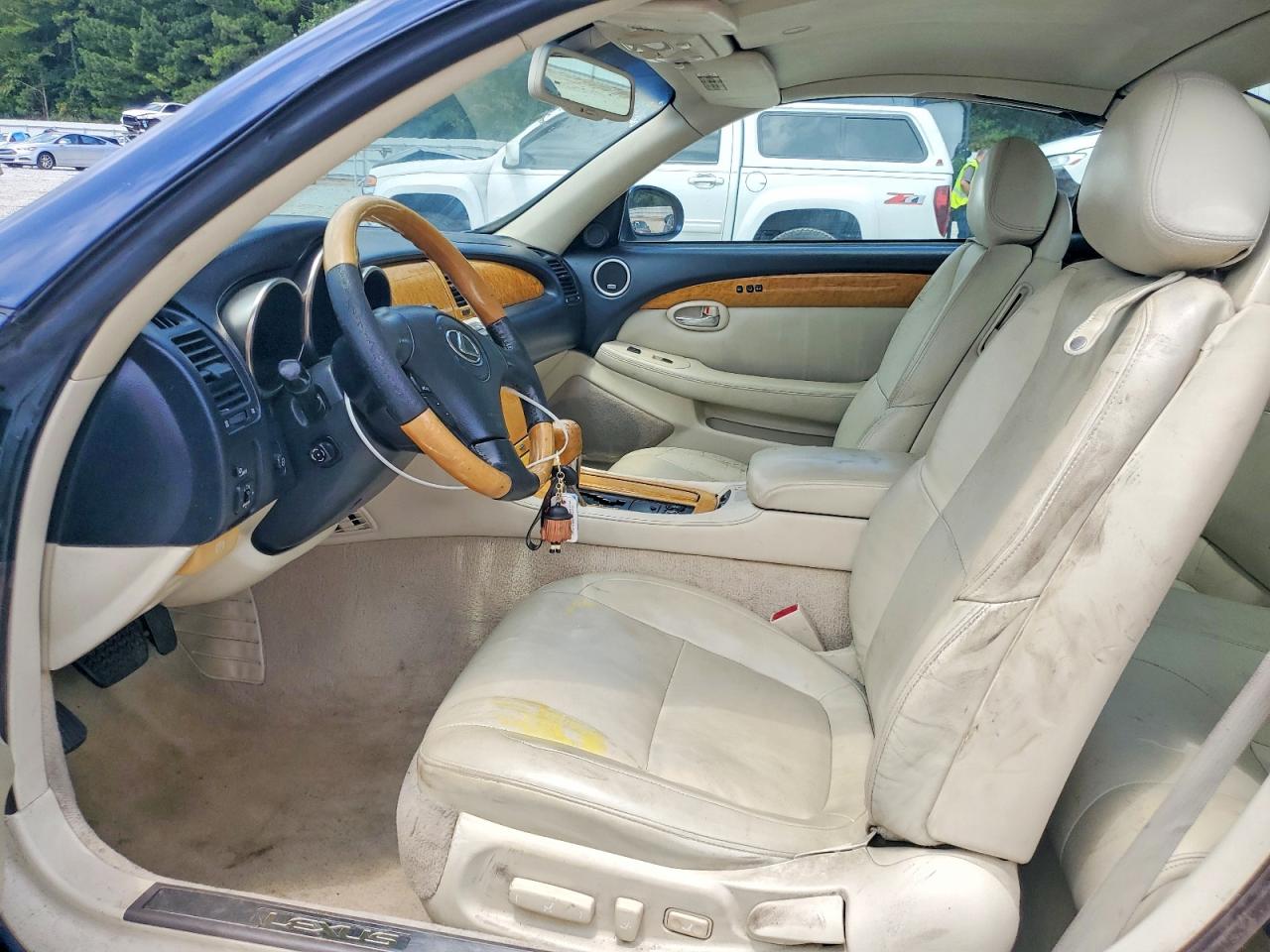 2004 Lexus Sc 430 Blue vin: JTHFN48Y840057144