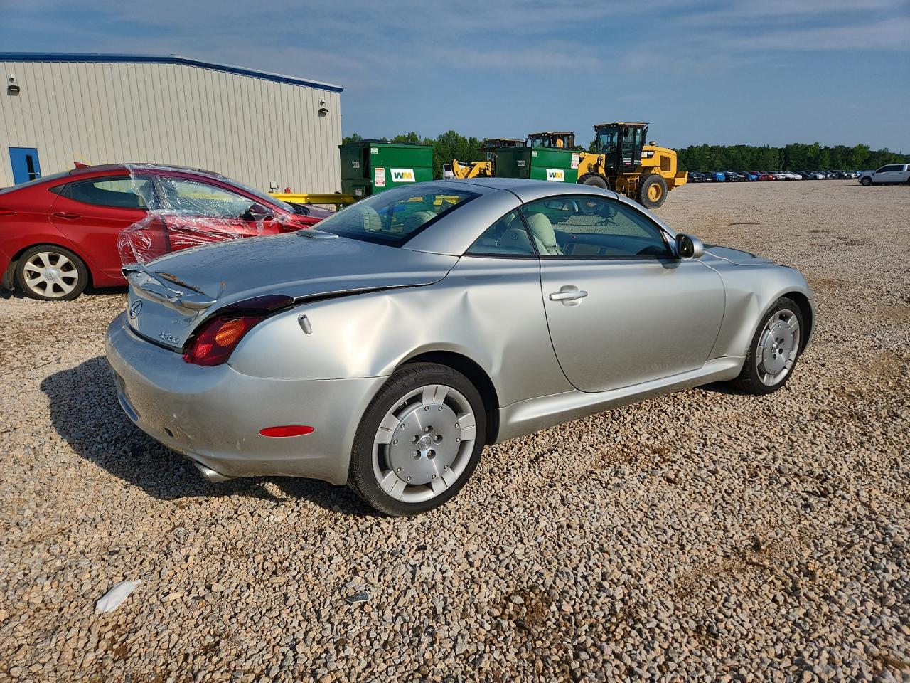 2005 Lexus Sc 430 Silver vin: JTHFN48Y850066587