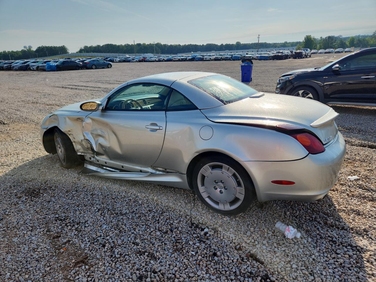 2005 Lexus Sc 430 Silver vin: JTHFN48Y850066587