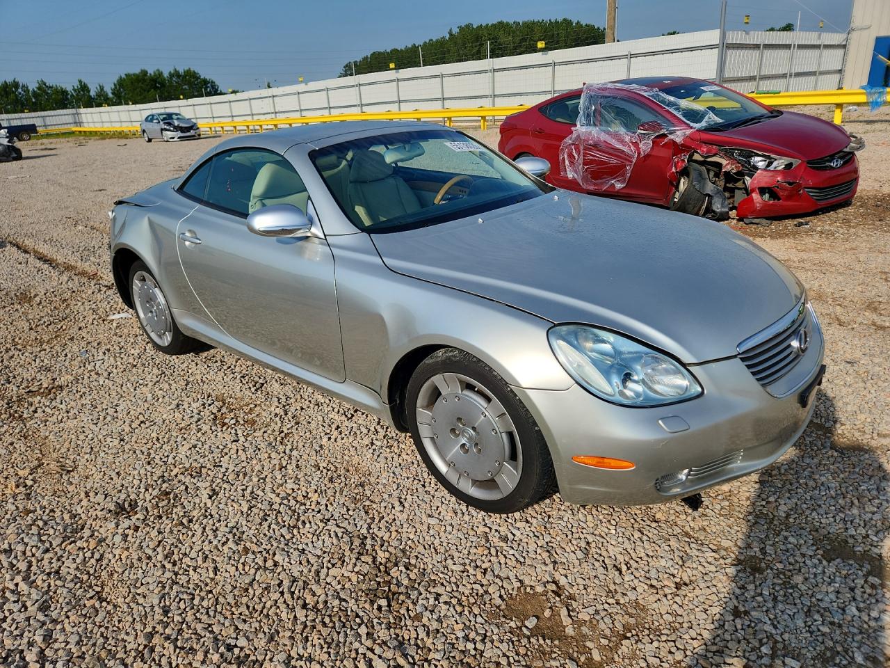 2005 Lexus Sc 430 Silver vin: JTHFN48Y850066587