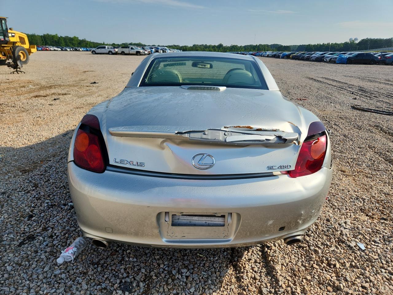 2005 Lexus Sc 430 Silver vin: JTHFN48Y850066587