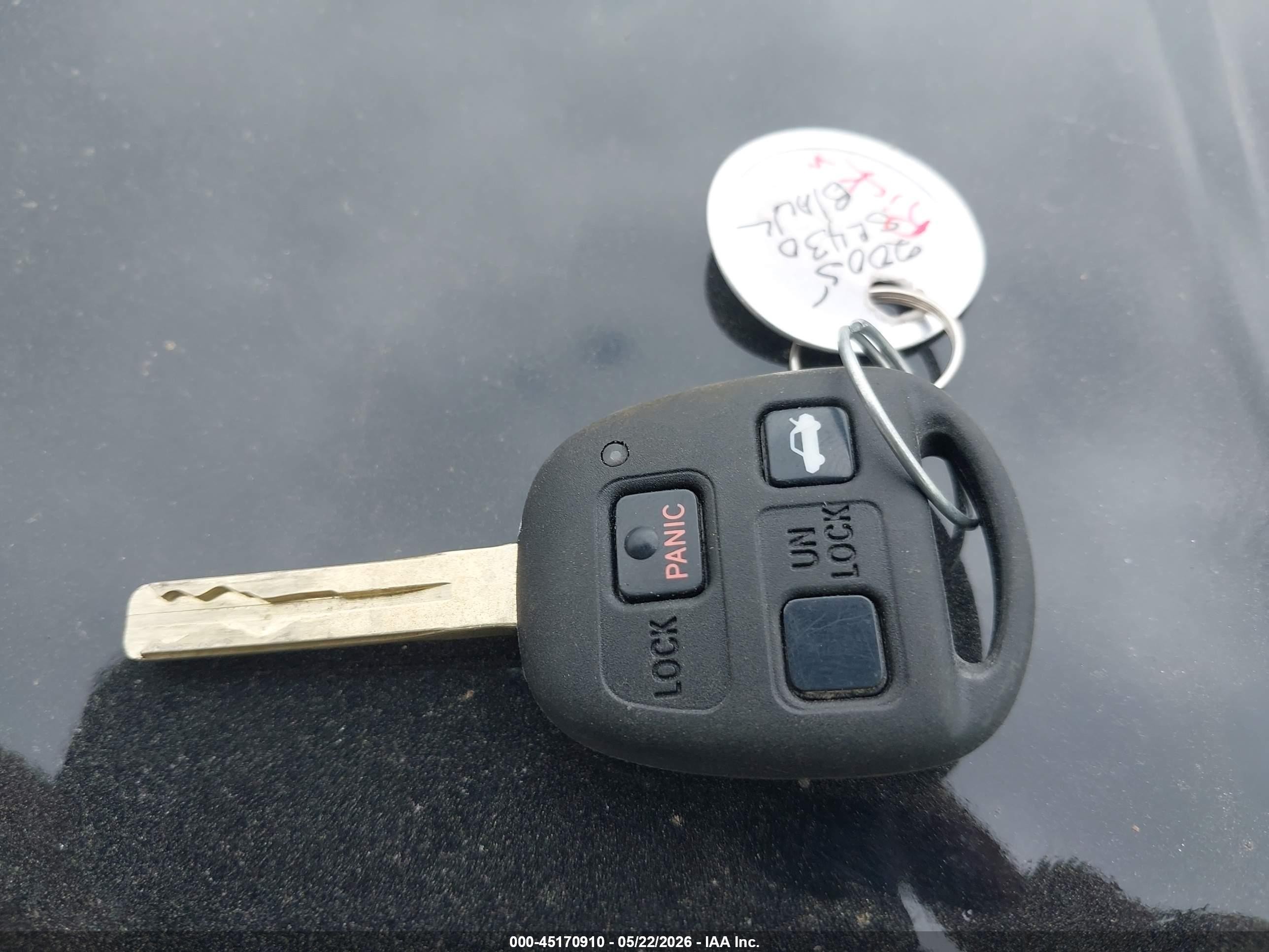 2005 Lexus Sc 430   Black vin: JTHFN48Y850069683