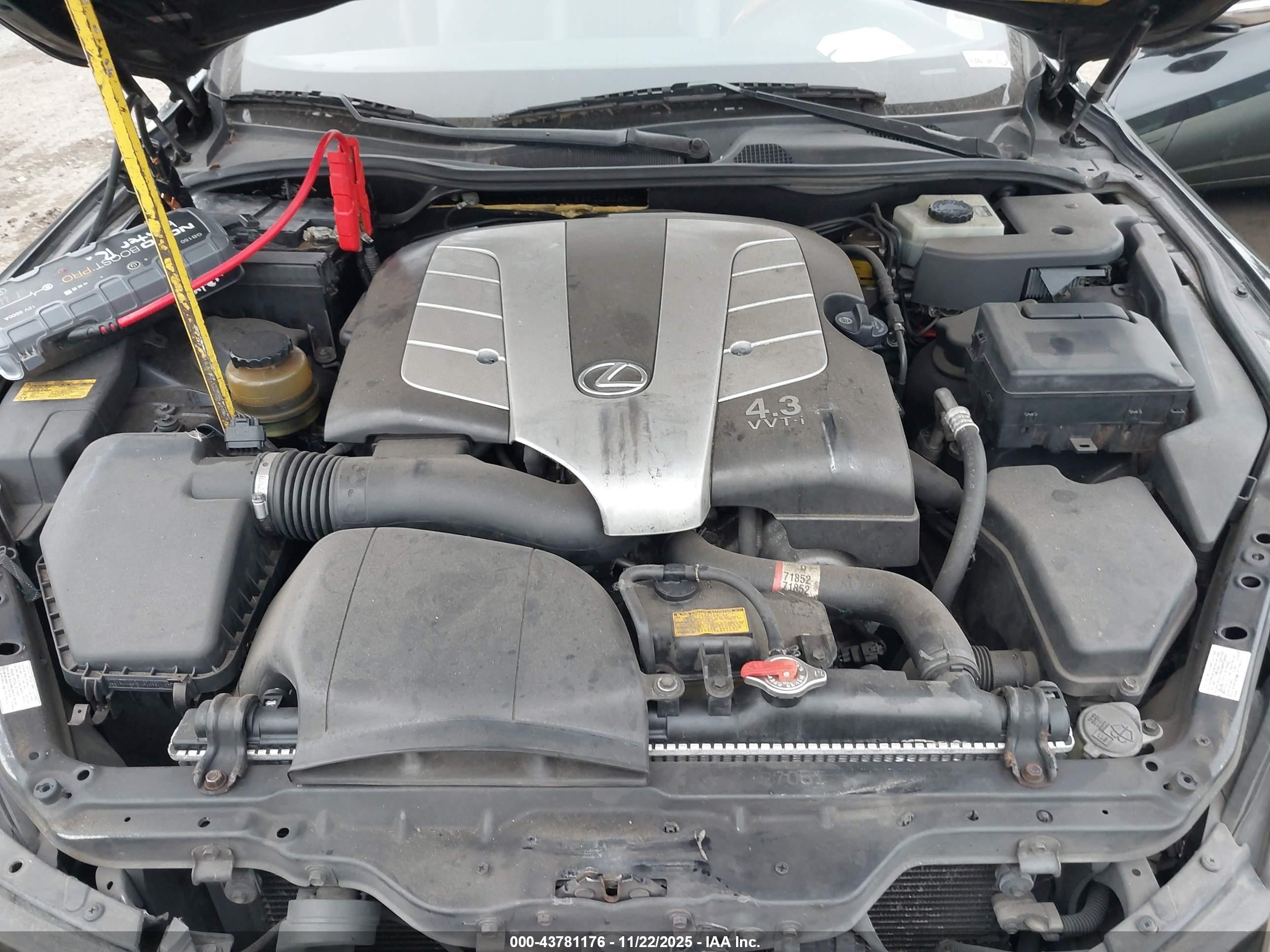 2006 Lexus Sc 430   Black vin: JTHFN48Y869002062