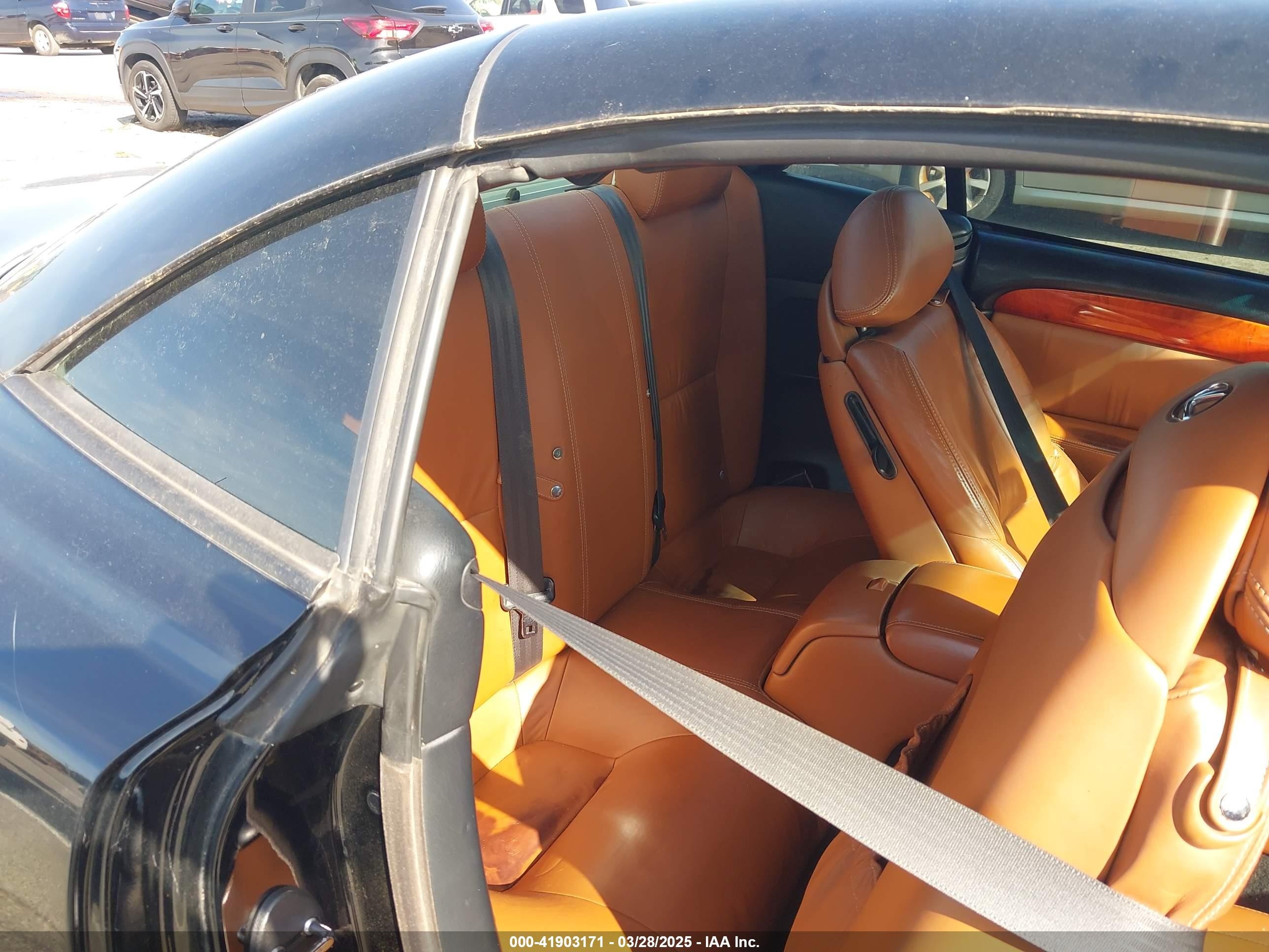 2006 Lexus Sc 430   Black vin: JTHFN48Y869002112