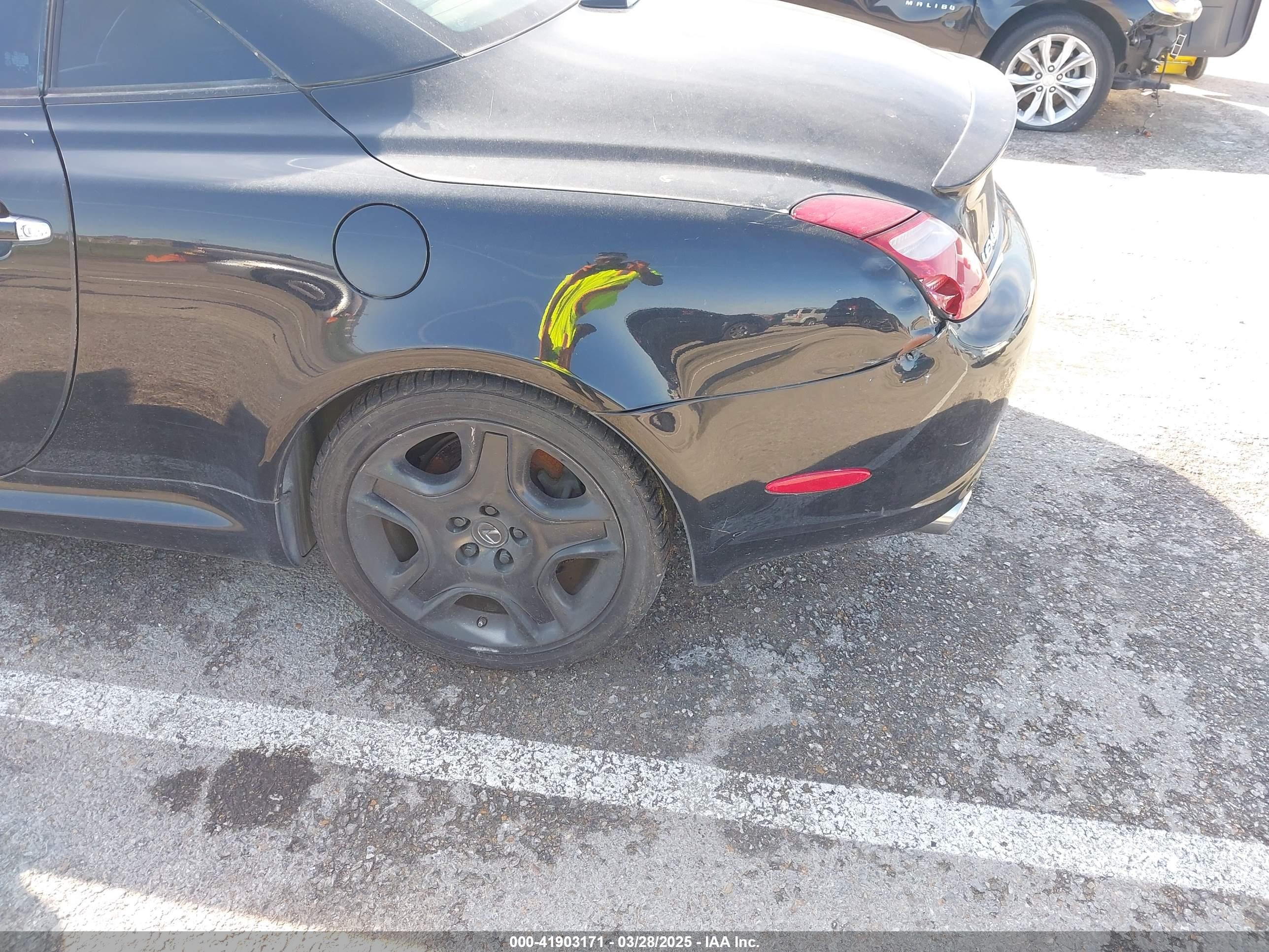 2006 Lexus Sc 430   Black vin: JTHFN48Y869002112