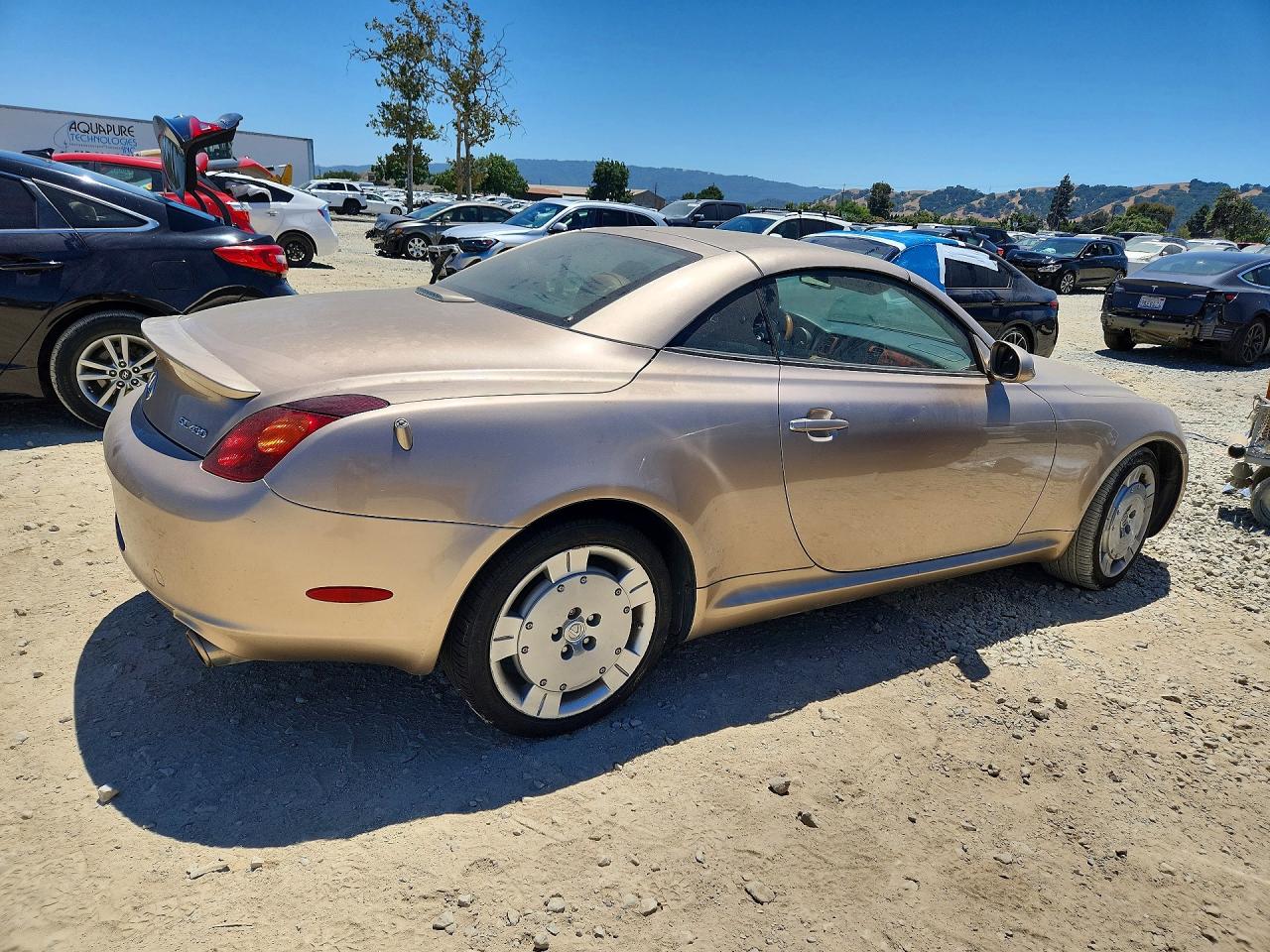 2002 Lexus Sc 430 Gold vin: JTHFN48Y920005924
