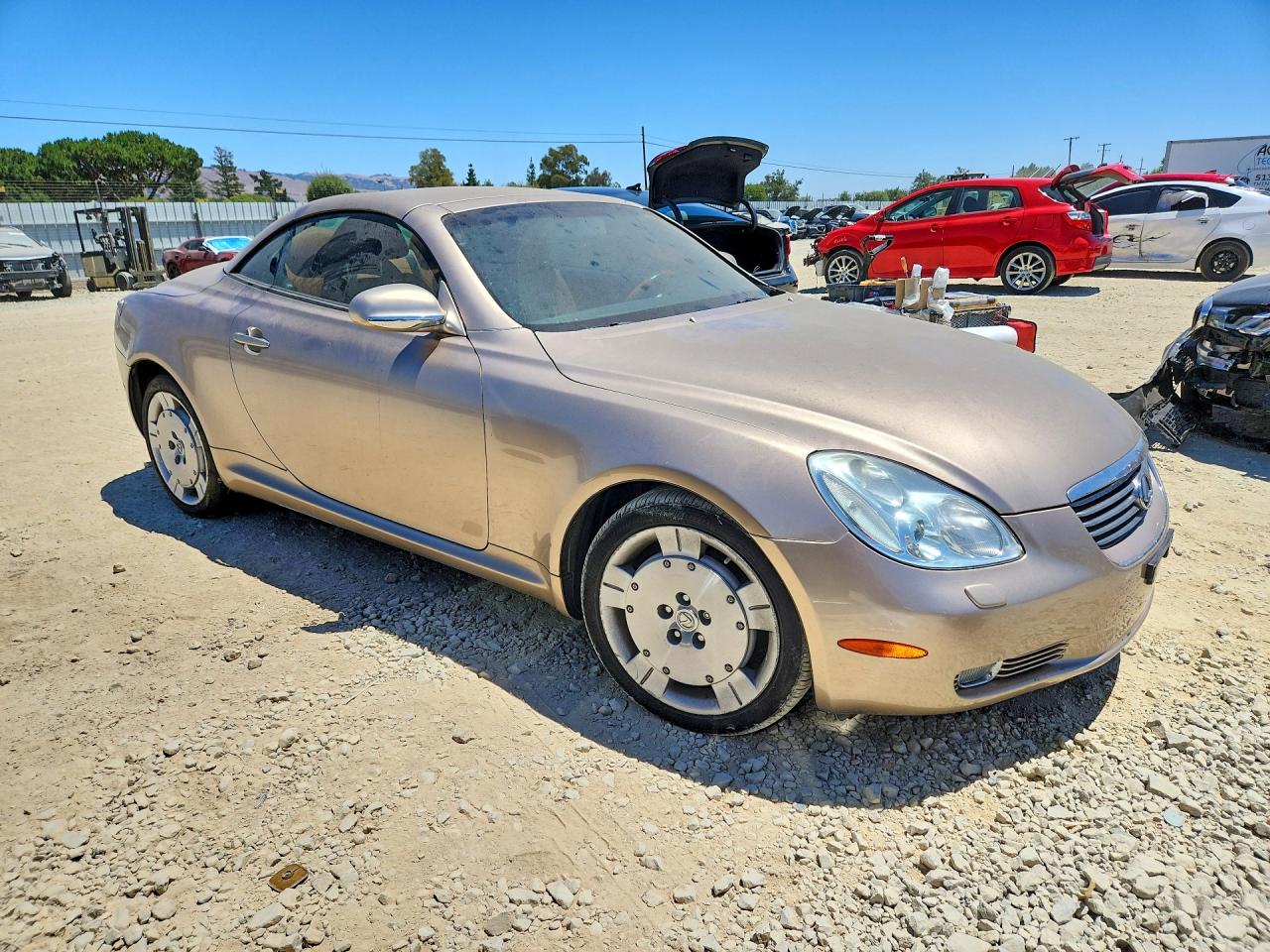 2002 Lexus Sc 430 Gold vin: JTHFN48Y920005924