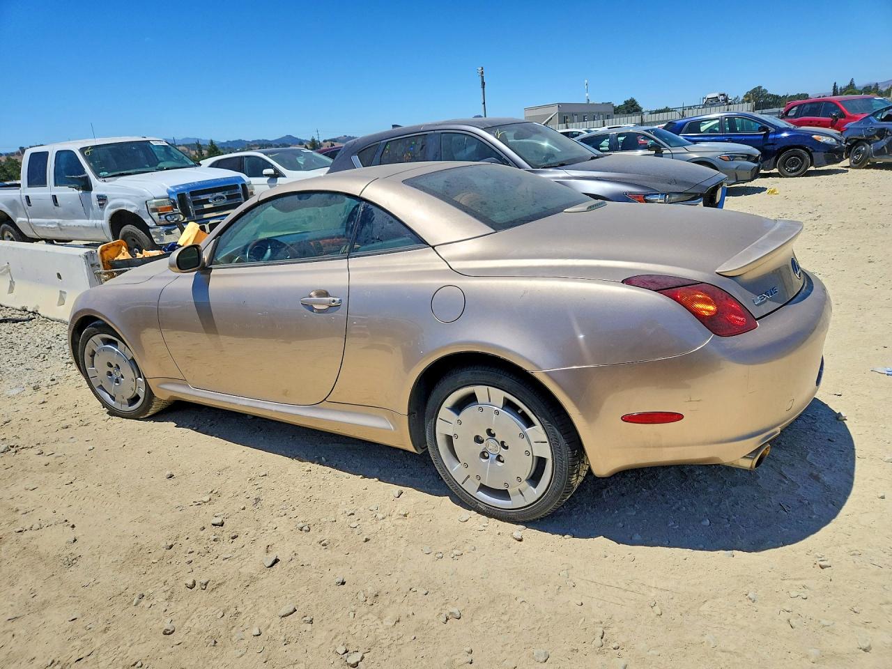 2002 Lexus Sc 430 Gold vin: JTHFN48Y920005924
