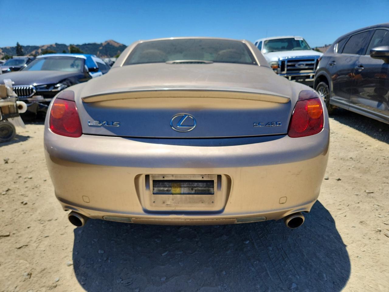 2002 Lexus Sc 430 Gold vin: JTHFN48Y920005924