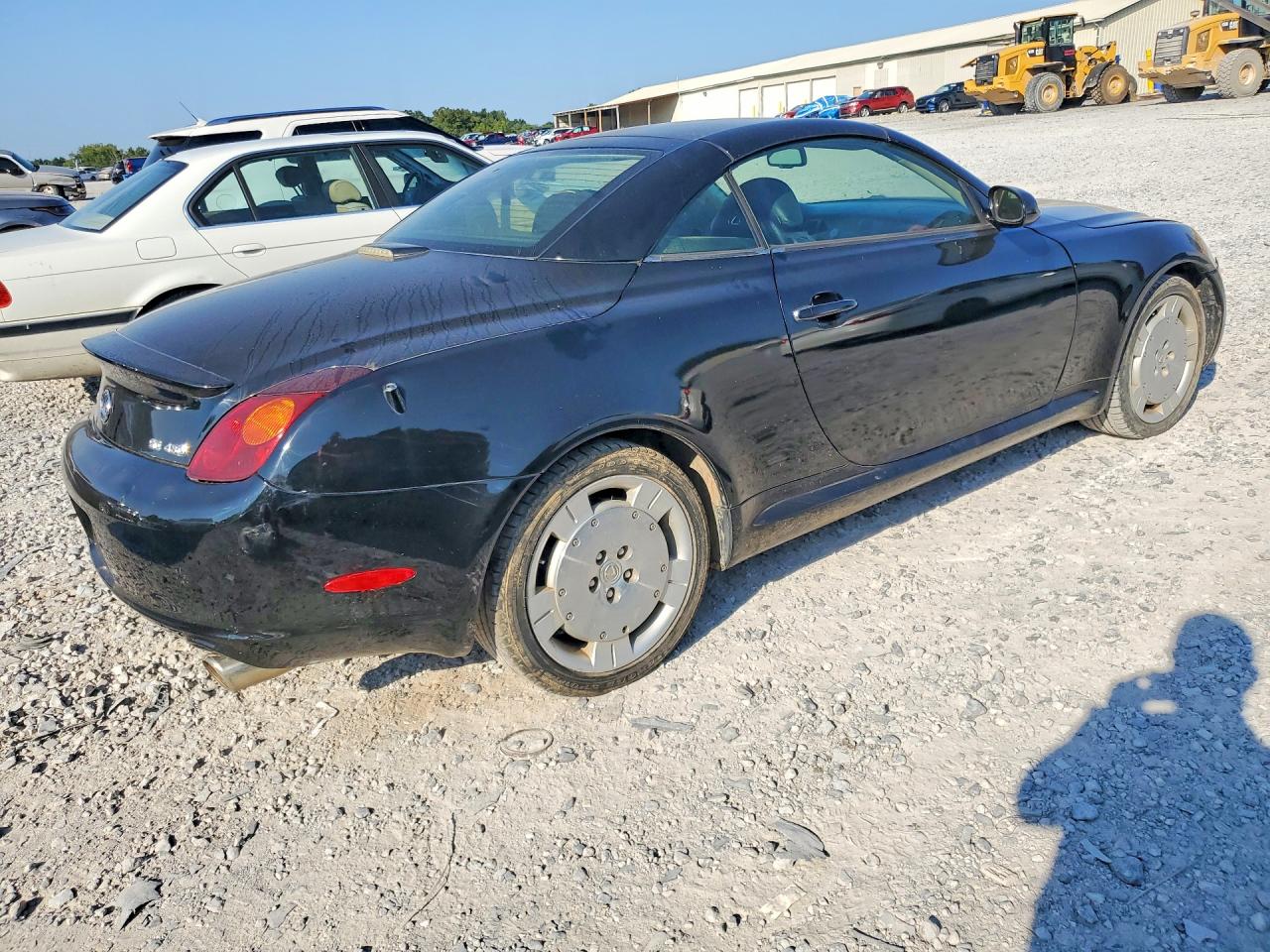 2002 Lexus Sc 430 Black vin: JTHFN48Y920026420