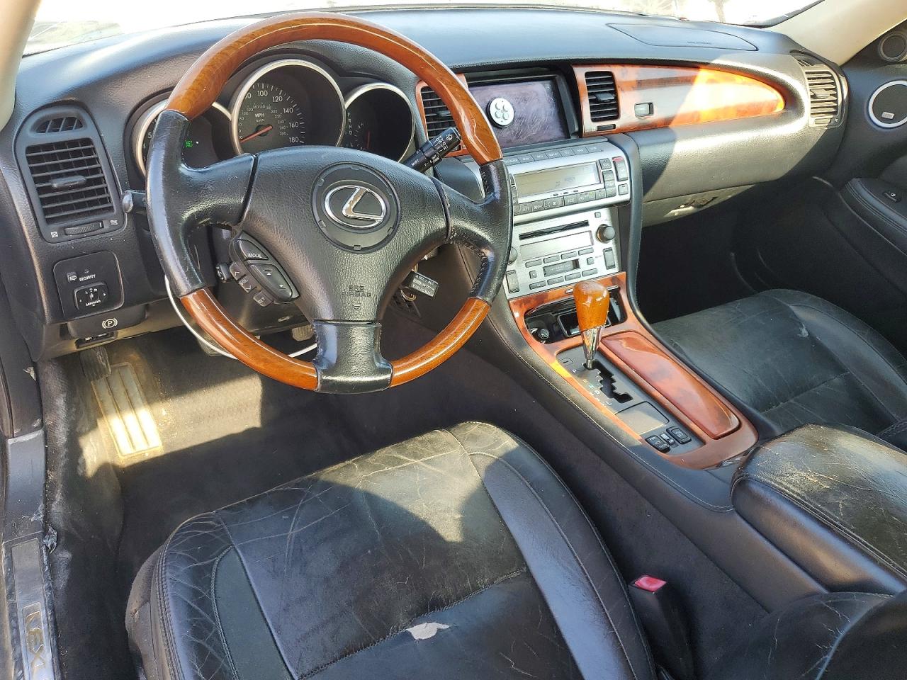 2002 Lexus Sc 430 Black vin: JTHFN48Y920026420
