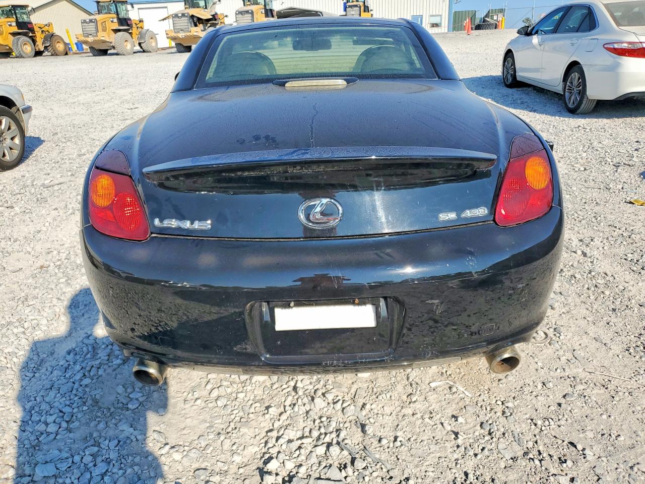 2002 Lexus Sc 430 Black vin: JTHFN48Y920026420