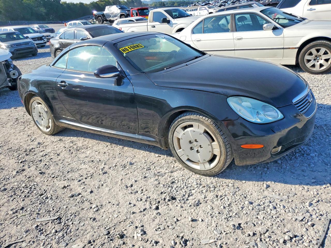 2002 Lexus Sc 430 Black vin: JTHFN48Y920026420