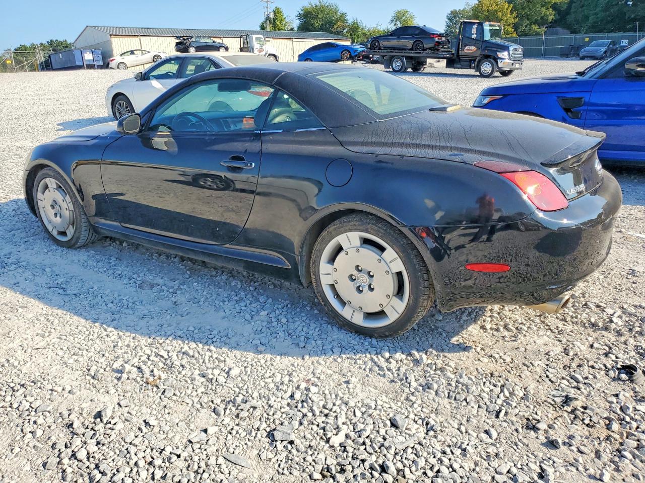 2002 Lexus Sc 430 Black vin: JTHFN48Y920026420
