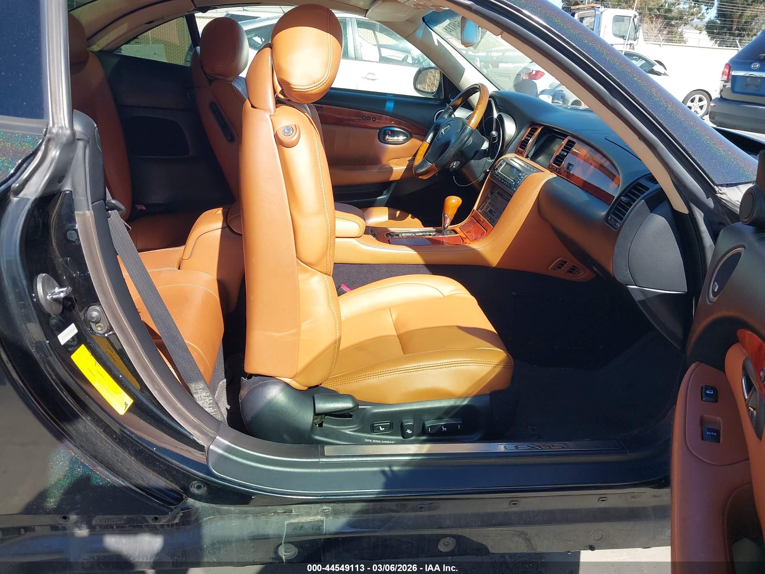 2002 Lexus Sc 430   Maroon vin: JTHFN48Y920035053