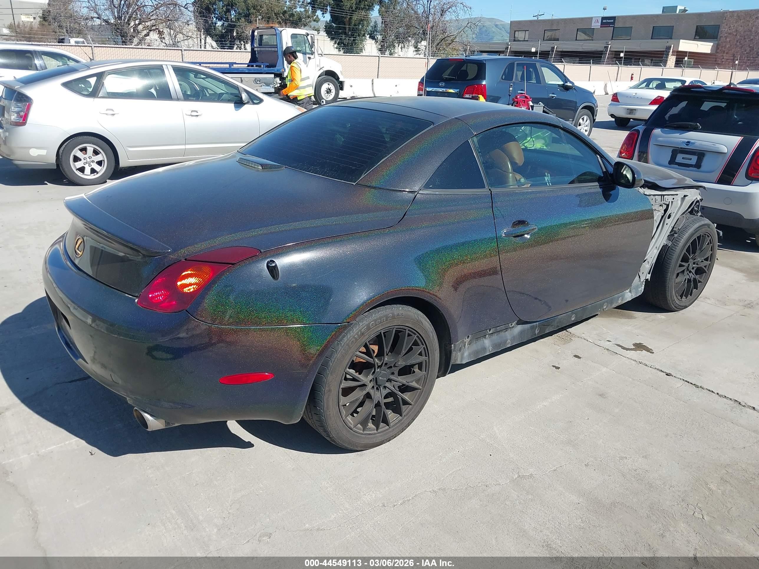 2002 Lexus Sc 430   Maroon vin: JTHFN48Y920035053