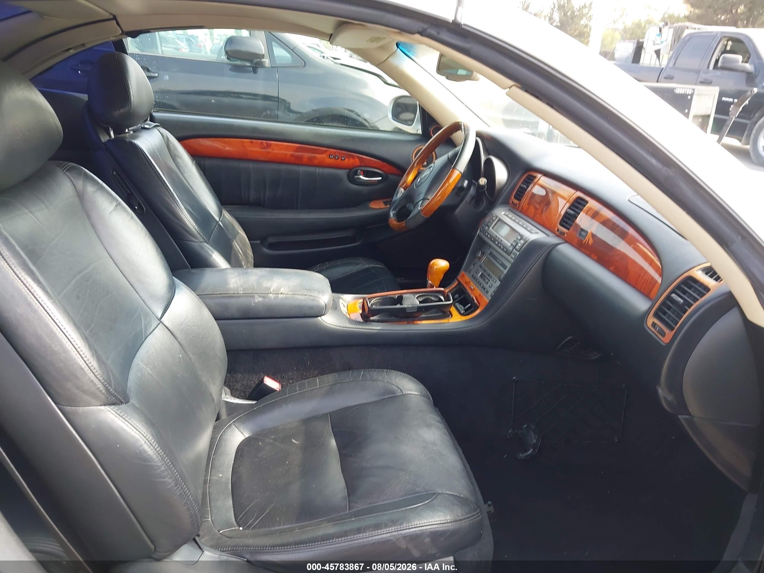2003 Lexus Sc 430   Silver vin: JTHFN48Y930035703