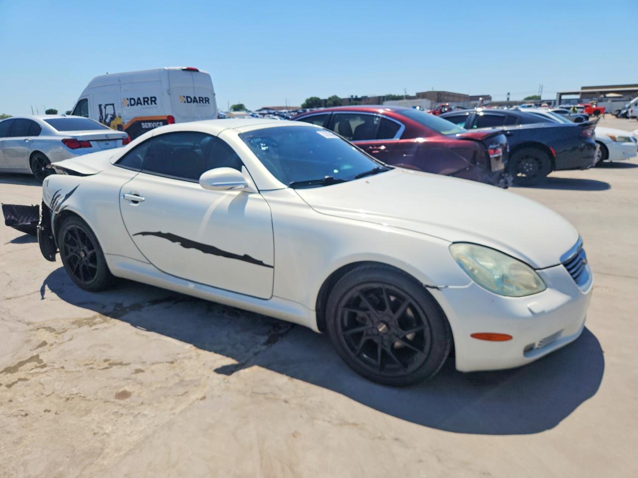 2004 Lexus Sc 430 White vin: JTHFN48Y940059548