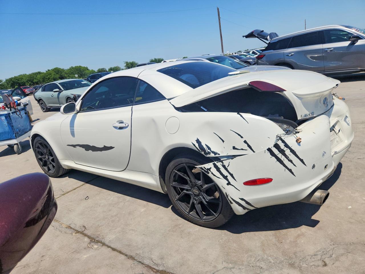 2004 Lexus Sc 430 White vin: JTHFN48Y940059548