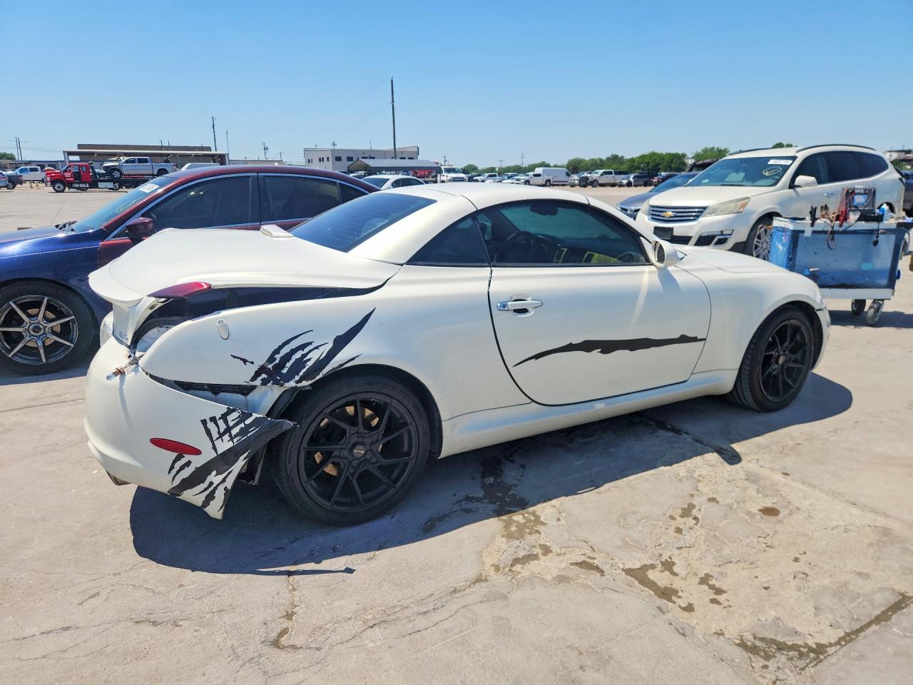 2004 Lexus Sc 430 White vin: JTHFN48Y940059548