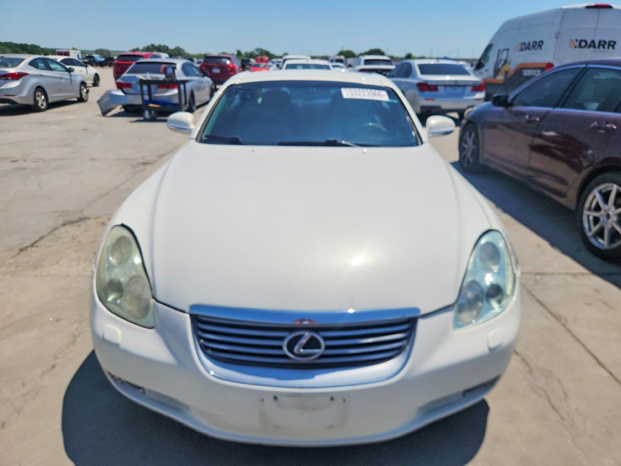 2004 Lexus Sc 430 White vin: JTHFN48Y940059548