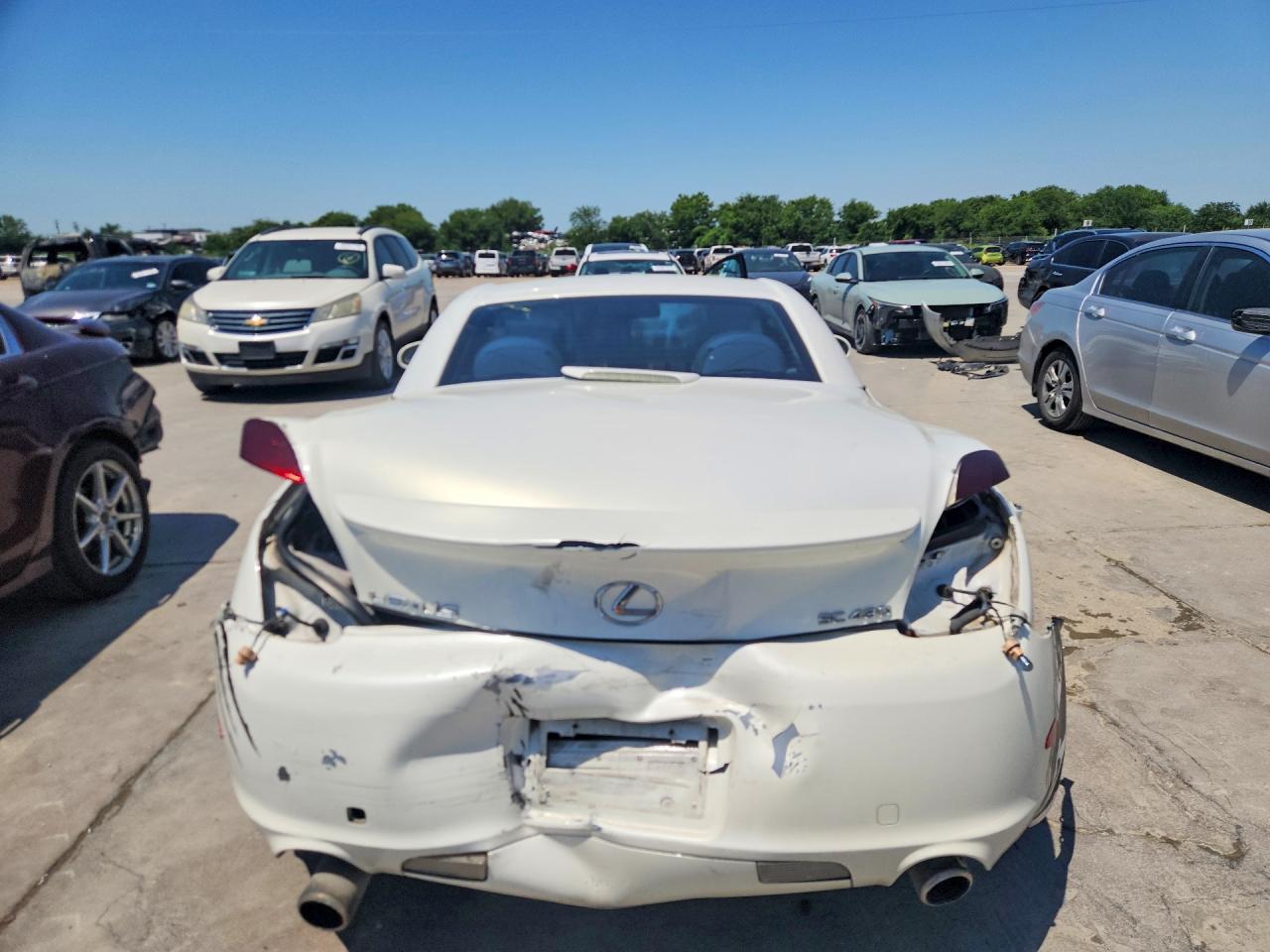 2004 Lexus Sc 430 White vin: JTHFN48Y940059548
