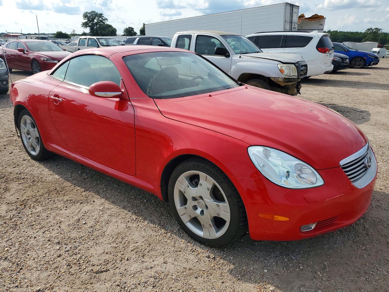 2004 Lexus Sc 430 Red vin: JTHFN48Y940060859