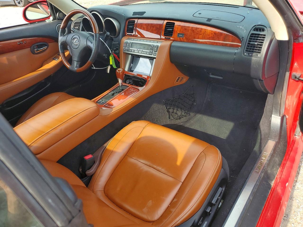 2004 Lexus Sc 430 Red vin: JTHFN48Y940060859
